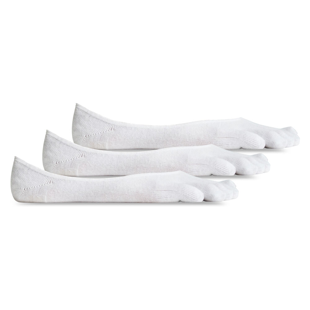 Vibram Fivefingers Ghost 3 Pack Damen Socken Weiß Schweiz DVS-465287